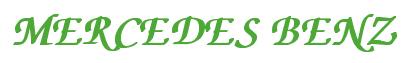 Rendering -MERCEDES BENZ - using Zapf Chancery