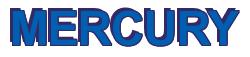 Rendering -MERCURY - using Arial Bold