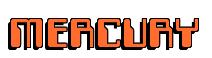 Rendering -MERCURY - using Computer Font