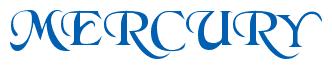 Rendering -MERCURY - using Black Chancery
