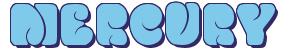 Rendering -MERCURY - using Sixties Vibe