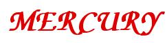 Rendering -MERCURY - using Zapf Chancery