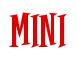 Rendering -MINI - using Cooper Latin