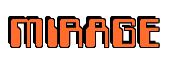 Rendering -MIRAGE - using Computer Font
