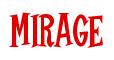 Rendering -MIRAGE - using Cooper Latin