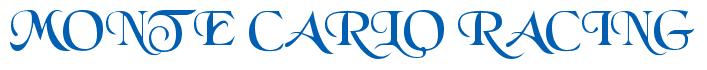 Rendering -MONTE CARLO RACING - using Black Chancery
