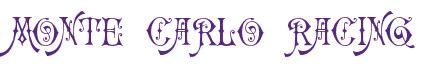 Rendering -MONTE CARLO RACING - using Carmencita
