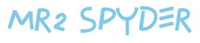 Rendering -MR2 SPYDER - using Amazon