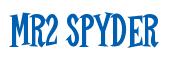 Rendering -MR2 SPYDER - using Cooper Latin