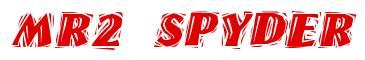 Rendering -MR2 SPYDER - using Cut Ragged