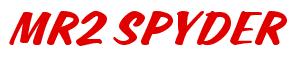 Rendering -MR2 SPYDER - using Casual Script