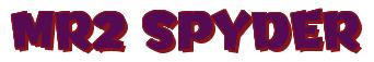 Rendering -MR2 SPYDER - using Team Spirit