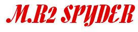Rendering -MR2 SPYDER - using Aloe