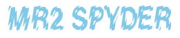 Rendering -MR2 SPYDER - using Nervous