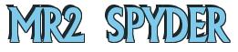 Rendering -MR2 SPYDER - using Flair
