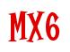 Rendering -MX6 - using Cooper Latin