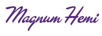 Rendering -Magnum Hemi - using Faboulous Vegas