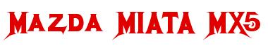 Rendering -Mazda MIATA MX5 - using Megadeath