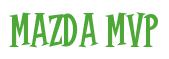 Rendering -Mazda MVP - using Cooper Latin