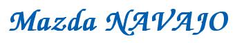 Rendering -Mazda NAVAJO - using Zapf Chancery