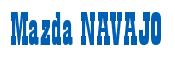 Rendering -Mazda NAVAJO - using Bill Board