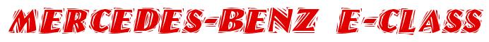 Rendering -Mercedes-Benz E-Class - using Cut Ragged