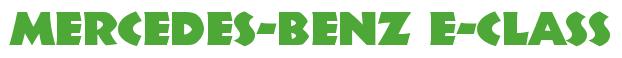 Rendering -Mercedes-Benz E-Class - using Informal