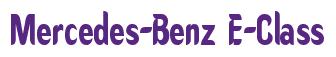 Rendering -Mercedes-Benz E-Class - using Callimarker