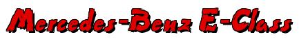 Rendering -Mercedes-Benz E-Class - using Paint