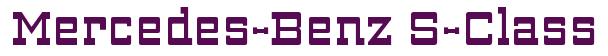 Rendering -Mercedes-Benz S-Class - using Steel Machine