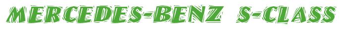 Rendering -Mercedes-Benz S-Class - using Cut Ragged