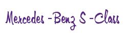 Rendering -Mercedes-Benz S-Class - using Memo