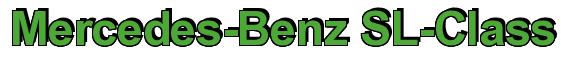 Rendering -Mercedes-Benz SL-Class - using Arial Bold