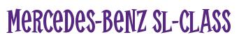 Rendering -Mercedes-Benz SL-Class - using Cooper Latin