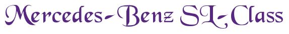 Rendering -Mercedes-Benz SL-Class - using Black Chancery