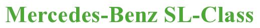 Rendering -Mercedes-Benz SL-Class - using Times New Roman Bold