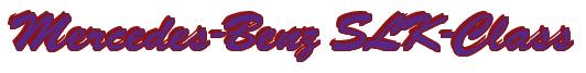 Rendering -Mercedes-Benz SLK-Class - using Brush Script