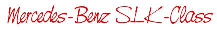 Rendering -Mercedes-Benz SLK-Class - using Neville Script