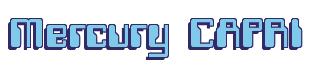 Rendering -Mercury CAPRI - using Computer Font