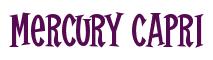 Rendering -Mercury CAPRI - using Cooper Latin