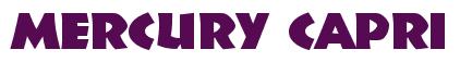 Rendering -Mercury CAPRI - using Informal