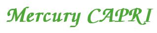 Rendering -Mercury CAPRI - using Zapf Chancery