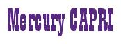 Rendering -Mercury CAPRI - using Bill Board