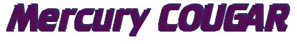 Rendering -Mercury COUGAR - using Cruiser