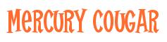 Rendering -Mercury COUGAR - using Cooper Latin