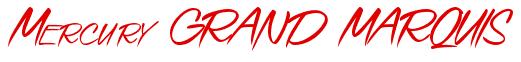 Rendering -Mercury GRAND MARQUIS - using Speed Stroke