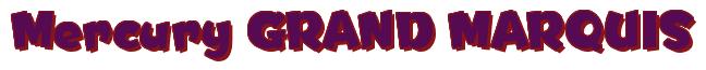 Rendering -Mercury GRAND MARQUIS - using Team Spirit