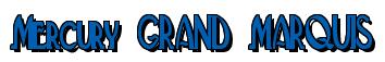 Rendering -Mercury GRAND MARQUIS - using Deco