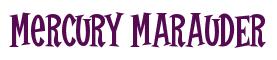 Rendering -Mercury MARAUDER - using Cooper Latin