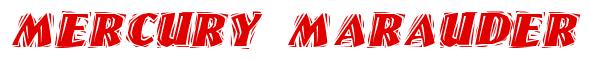 Rendering -Mercury MARAUDER - using Cut Ragged